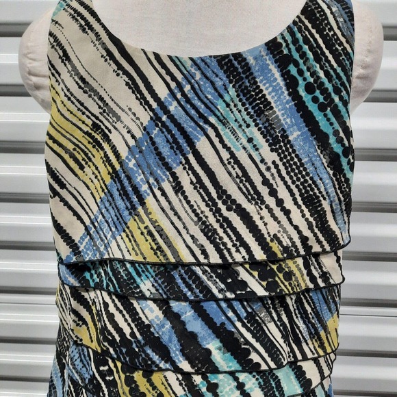 Kenneth Cole New York Top Blouse Womens Size 8 Sleeveless Ladies - Picture 4 of 9